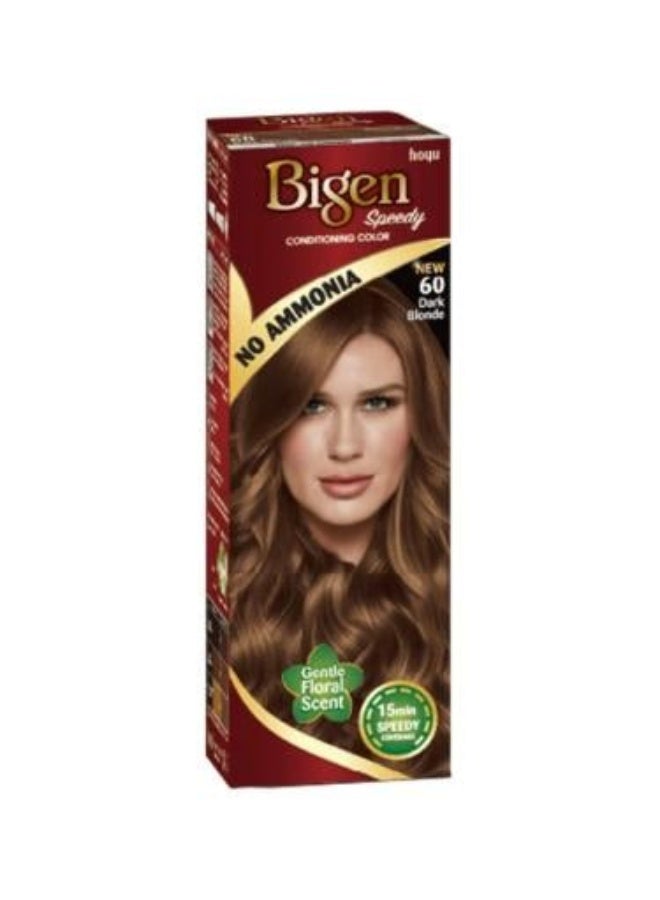 Fast Hair Color Ammonia Free Dark Blonde No. 60 - 40g
